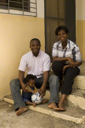 family-sitting-on-steps-306771-gallery